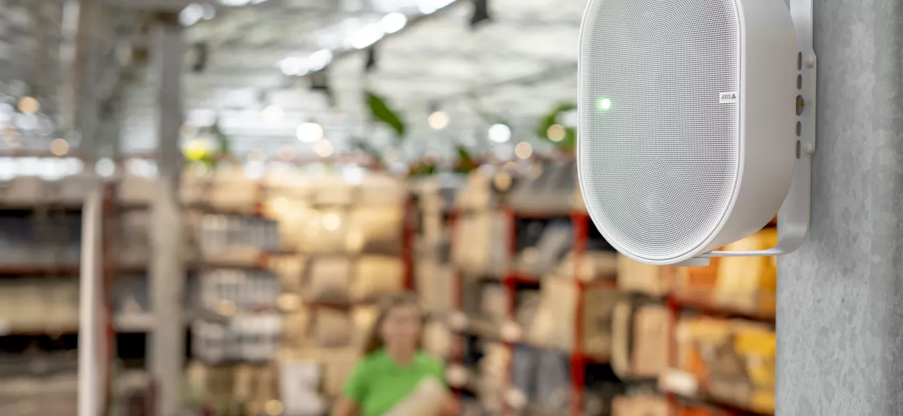 Axis Communications, Network Audio ile Perakende Sektöründe Dijital Dönüşüm Yarattı