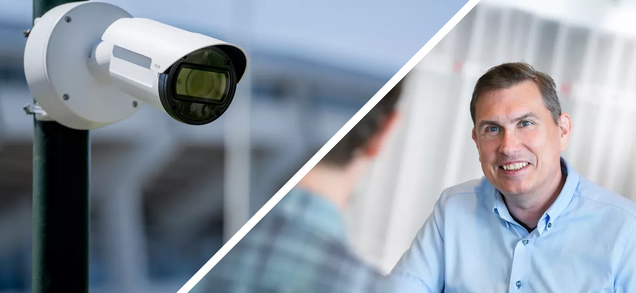 Andres Vigren discussing if the video surveillance market ready for 8K cameras.