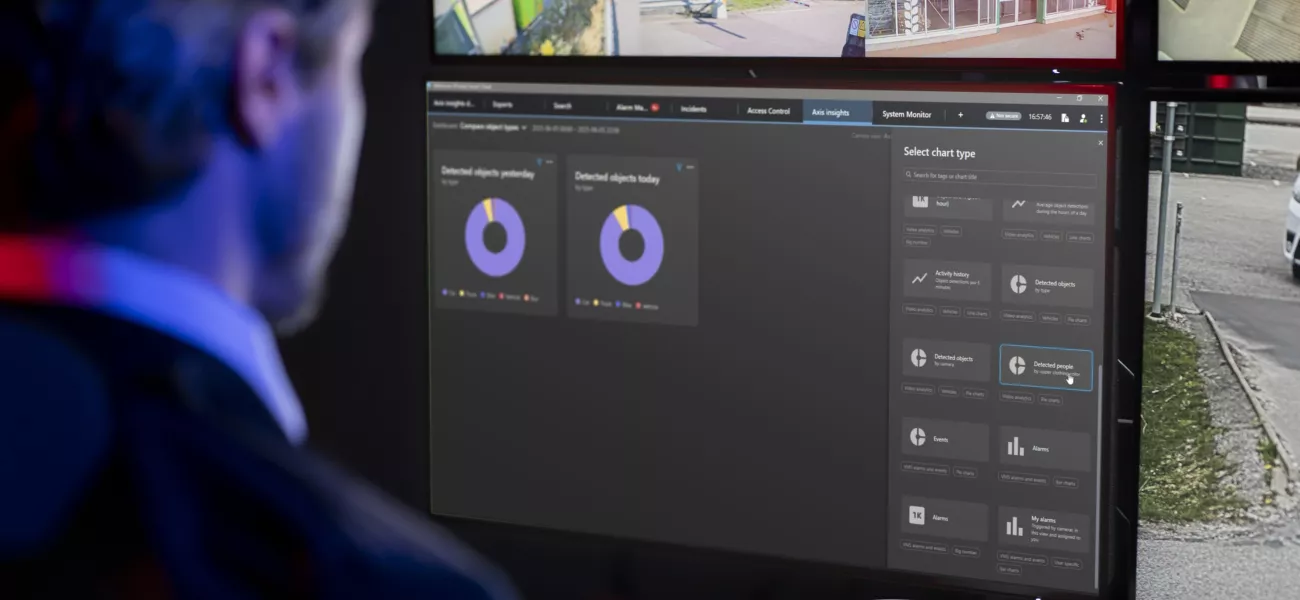 Customized data visualization with AXIS Optimizer Insights dashboards