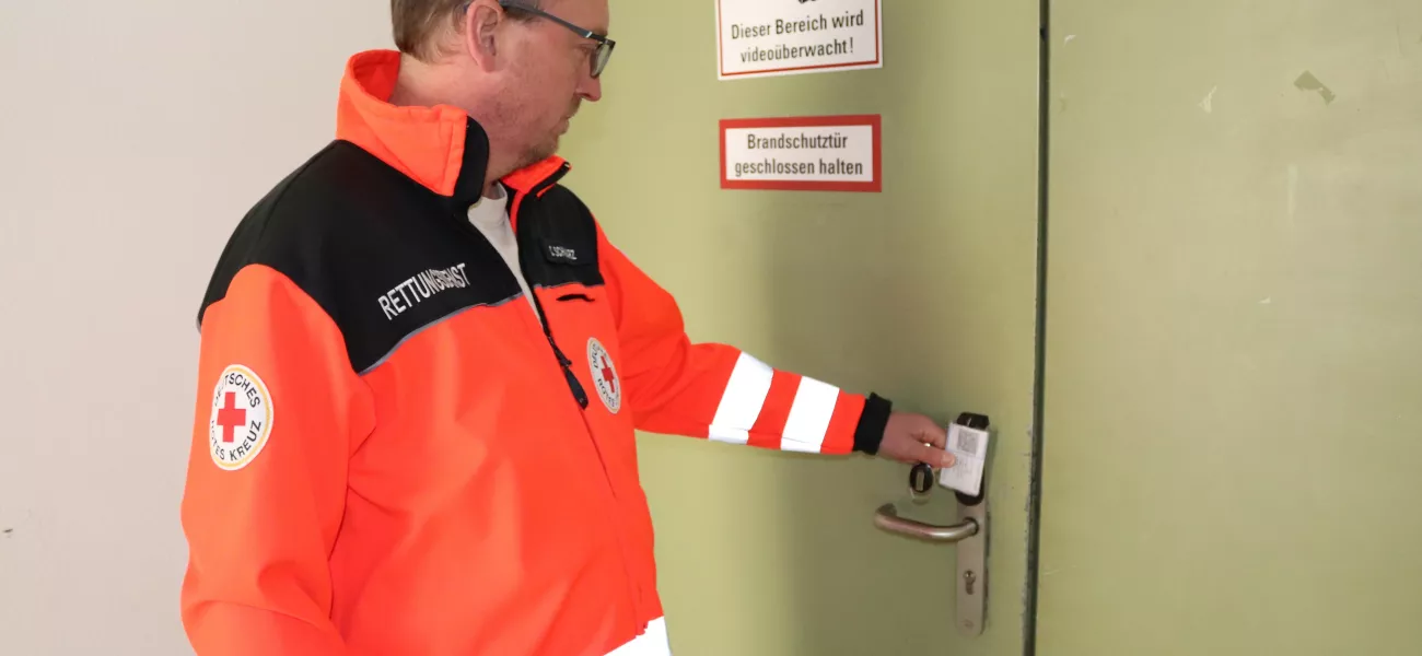 BRK Wunsiedel - Zutrittskontrolle 