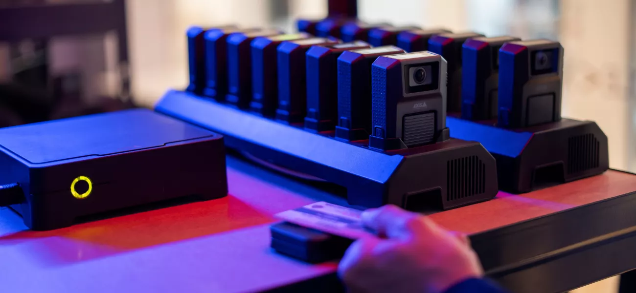 Axis Body Worn Cameras, Docking Station, and System Controller