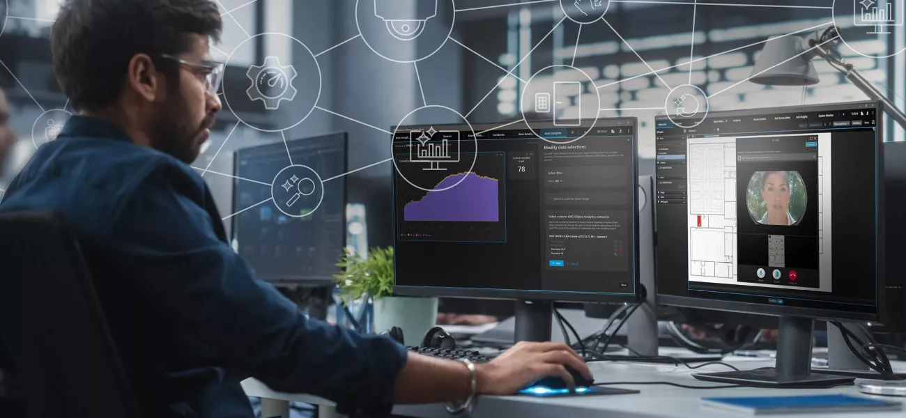 support for data analysis in AXIS Optimizer Insights dashboards