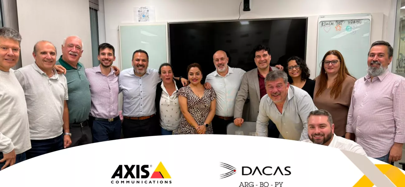 Axis Communications fortalece su red de distribución en Cono Sur con la incorporación de DACAS