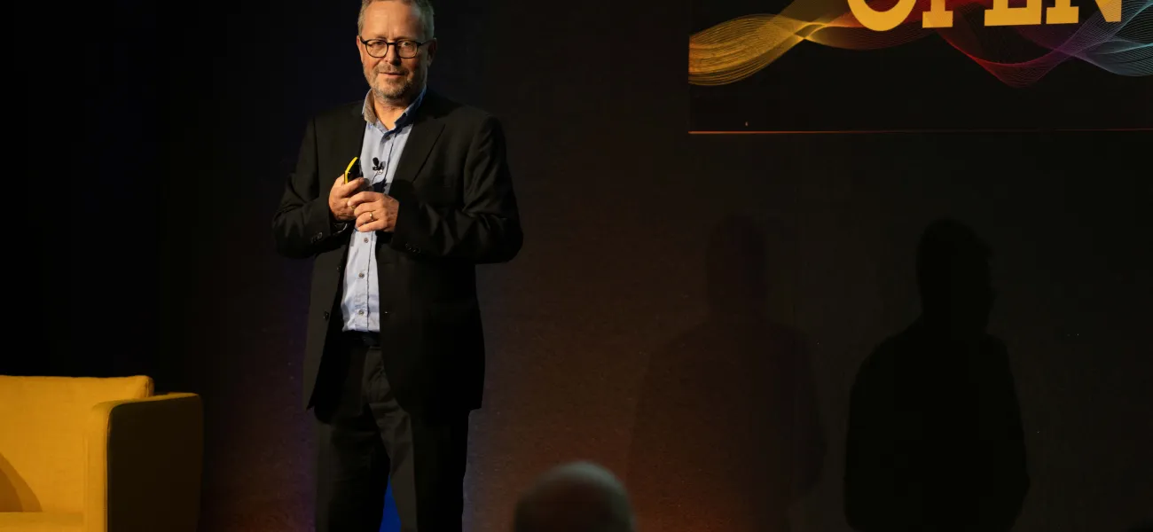 Mats Thulin discussing AI at OPEN London