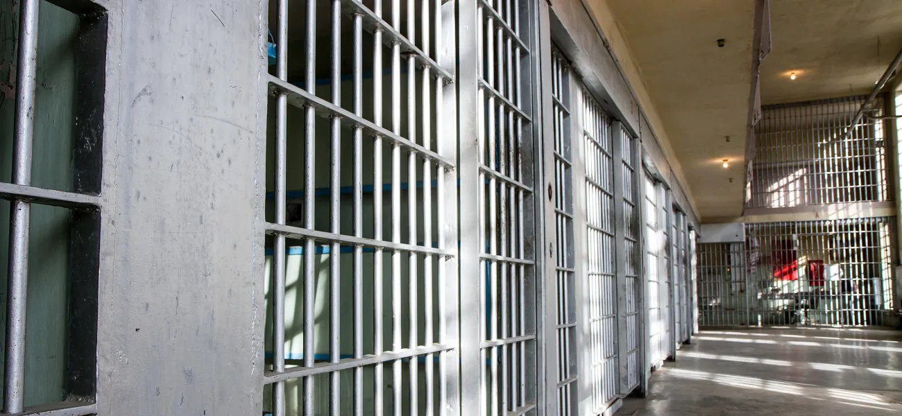 A correctional facility using a body camera