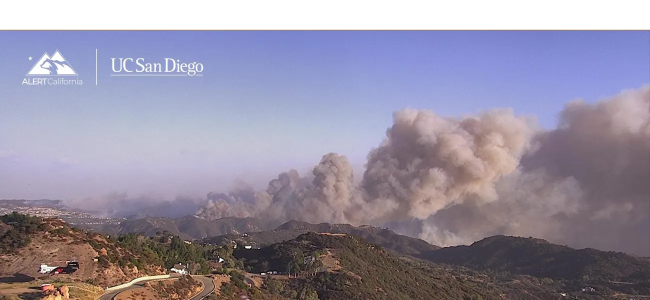 Photos courtesy of ALERTCalifornia | UC San Diego
