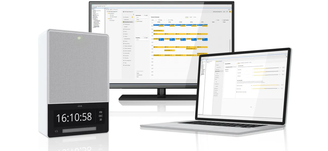 AXIS Audio Manager for XProtect