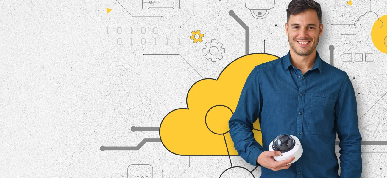 Conceptual image of cloud connect, managed service providers