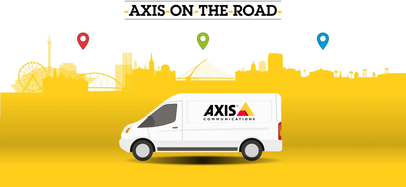 Axis on the Road white lorry
