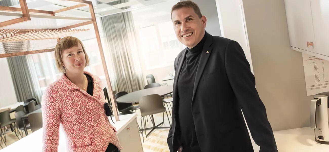 Marie Grönlund and Andres Vigren