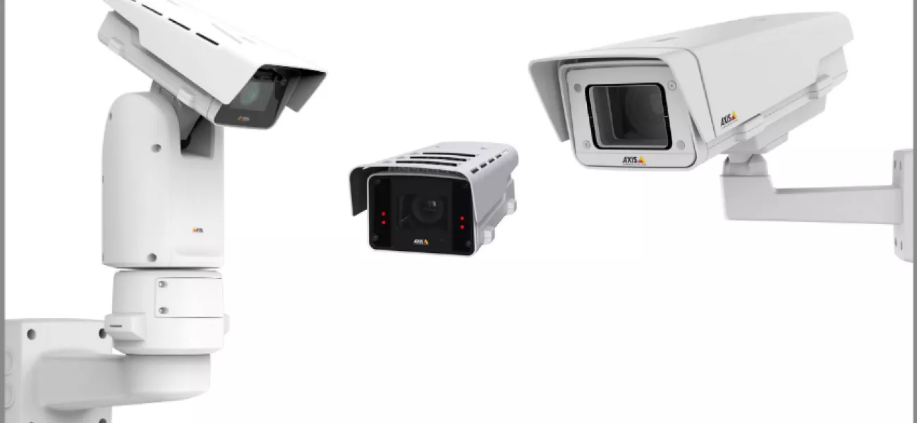 Die AXIS Q8685-E (links) und die AXIS Q1615-LE MKIII.