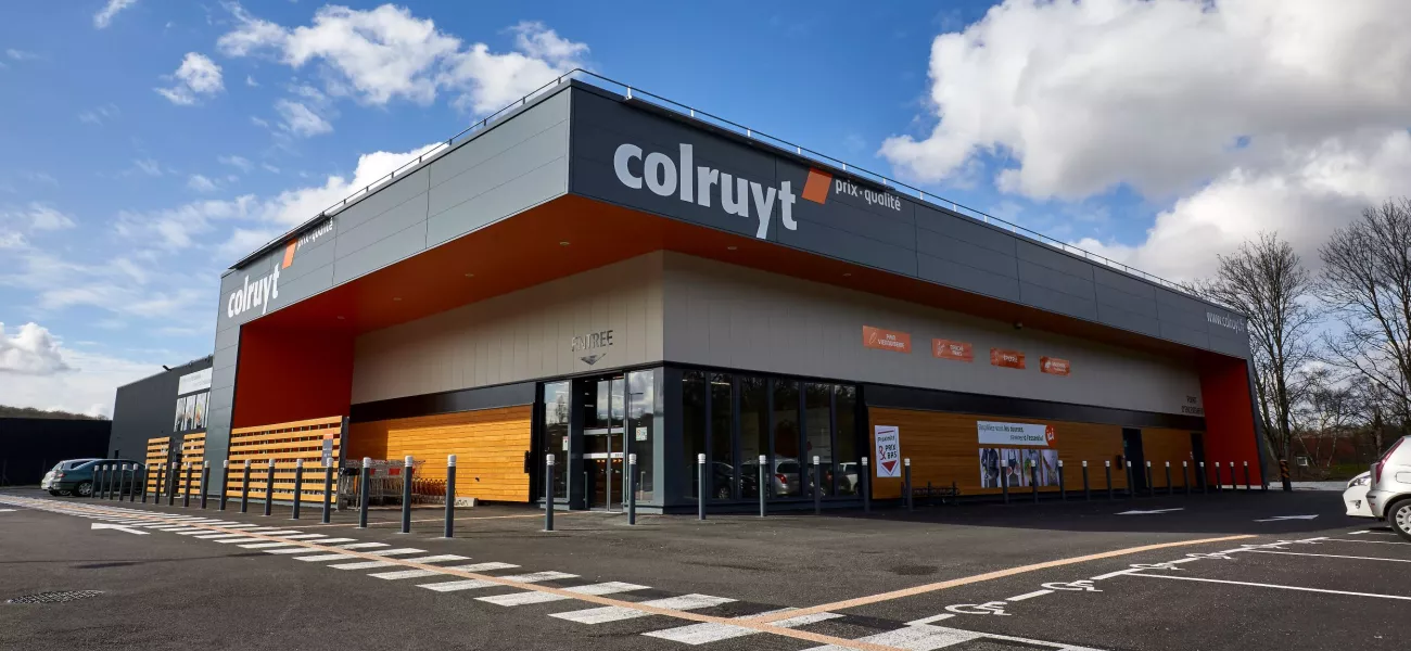 Chaine de magasins Colruyt