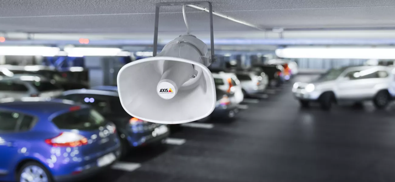 AXIS C3003 parking garage