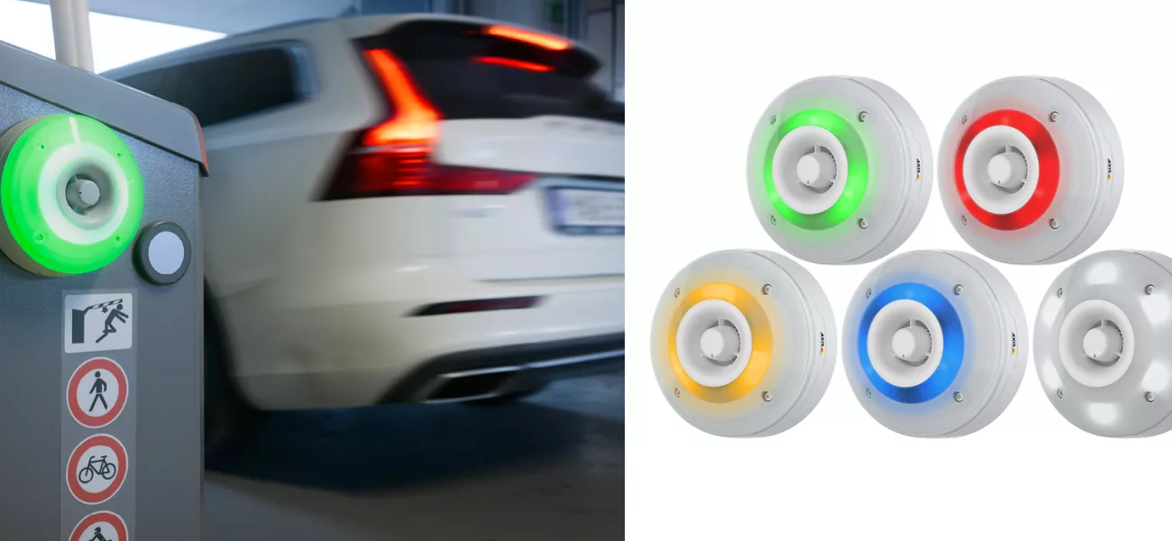 World’s first network strobe siren helps deter intruders and improve operations