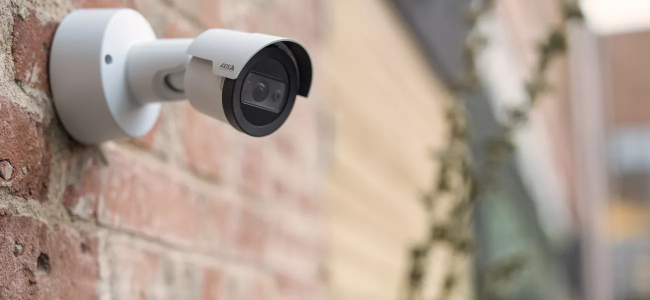 Compact, lightweight bullet cameras with support for analytics based on deep learning