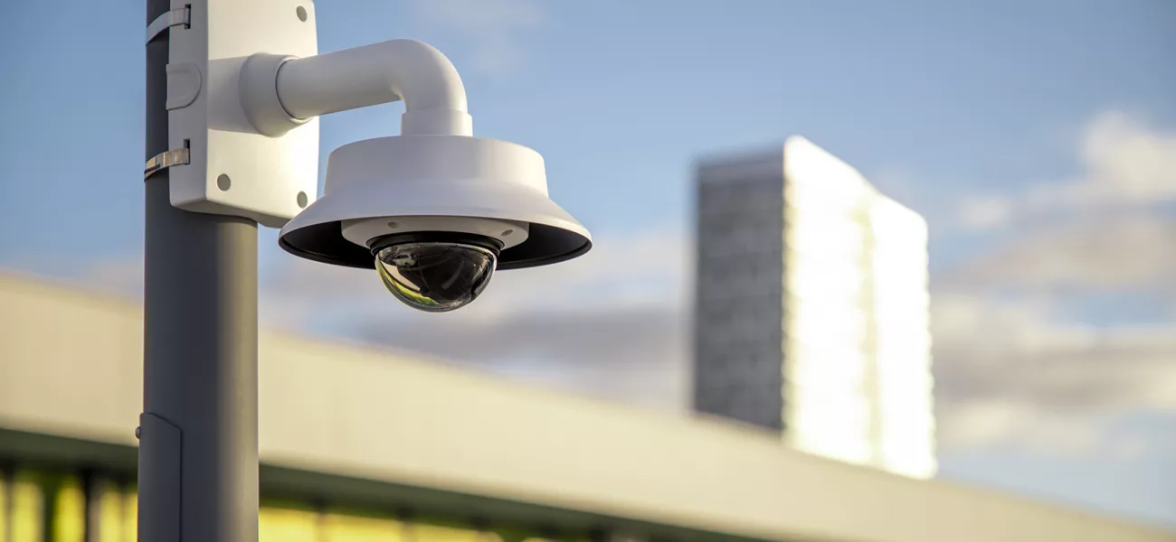 High-resolution domes with deep learning for versatile surveillance 