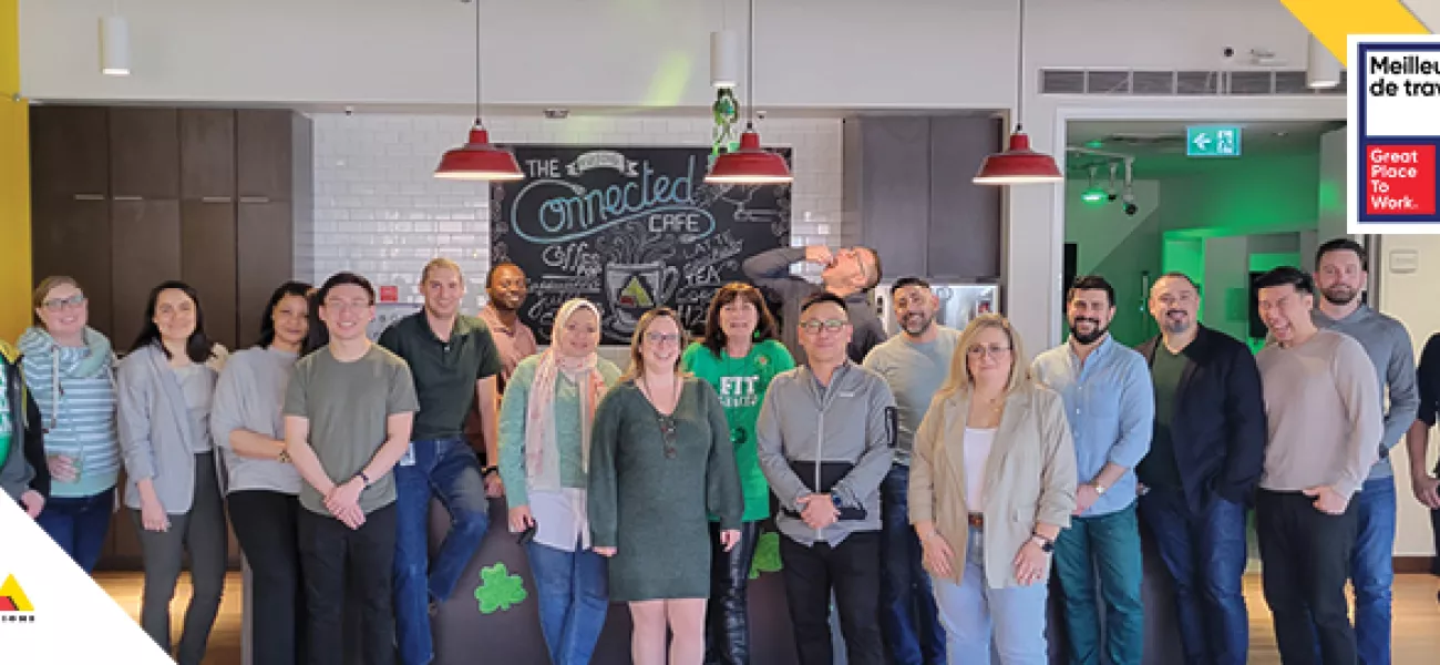 Axis Communications parmi les Best Workplace TM (meilleurs milieux de travail) au Canada en 2022