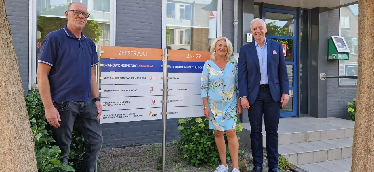 Brandwondenstichting en Axis Communications