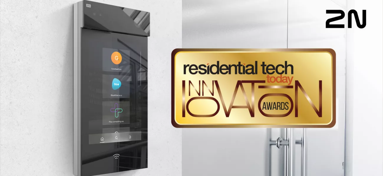 2N® IP Style recognized for security excellence in Residential Tech Today 2022 Innovation Awards  