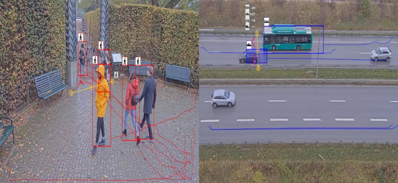 AXIS Object AnalyticsAXIS Object Analytics now offers crossline counting for more effective monitoring
