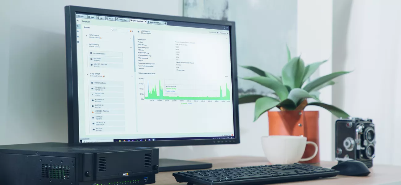 Health monitoring AXIS Camera Station