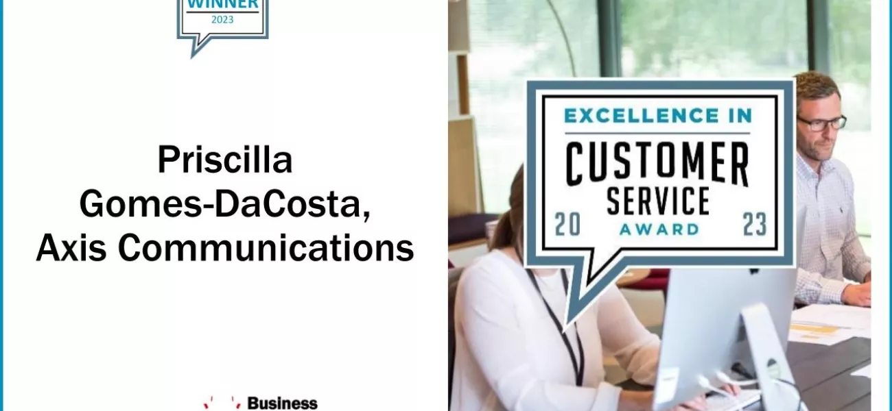 Priscilla Gomes-DaCosta Wins 2023 Excellence in Customer Service Award