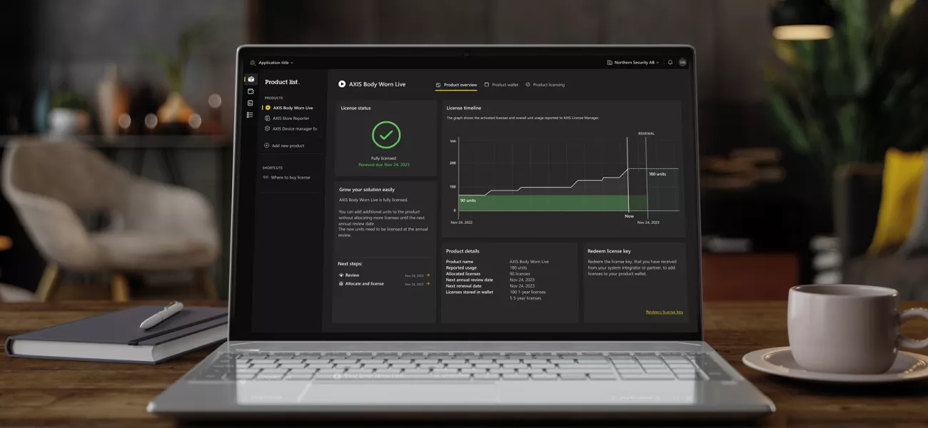 AXIS License Manager