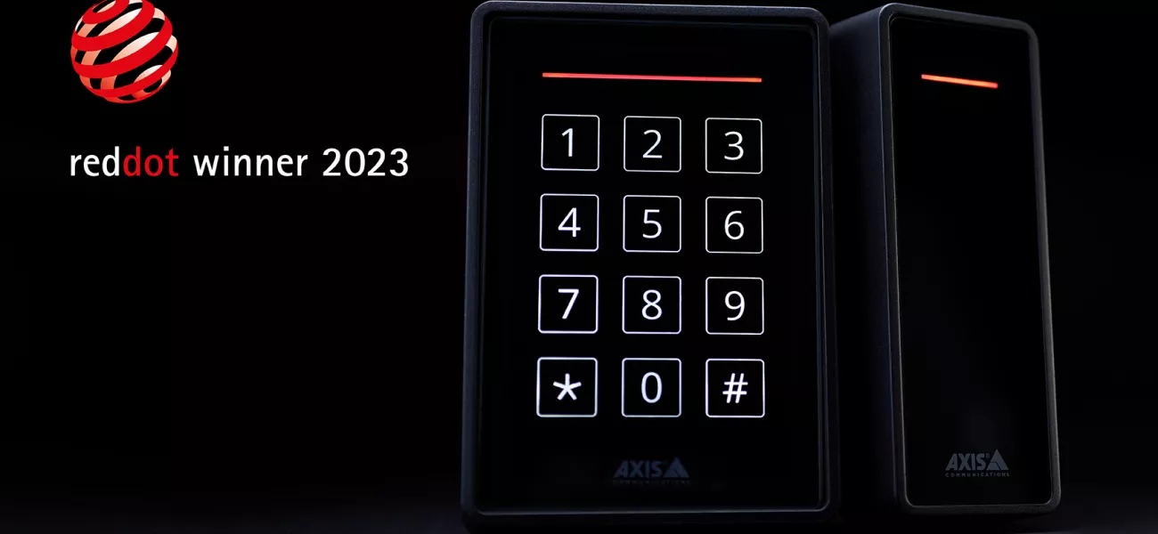 Red dot aware for Axis card readers