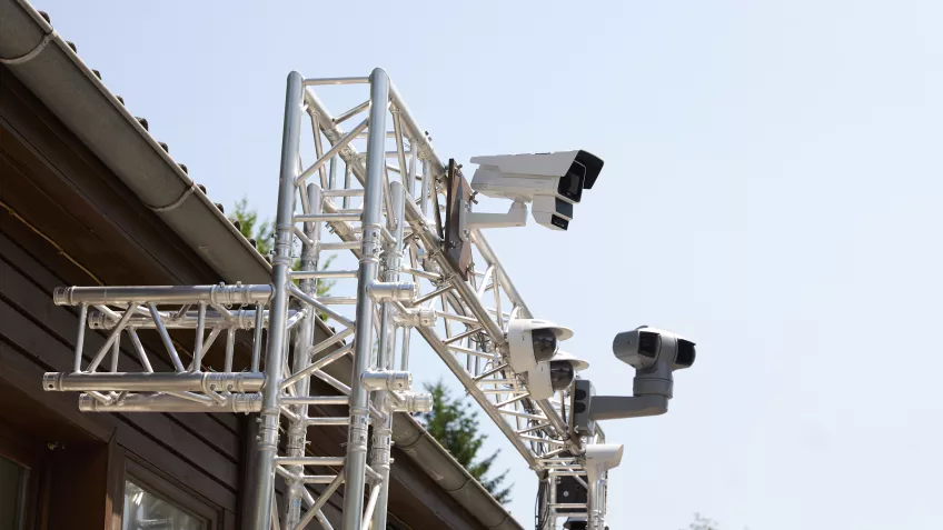 Selection of cameras in action