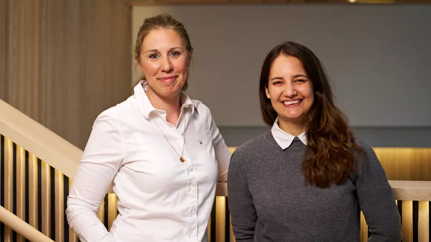 Pernilla Andersson and Lolita Olesen