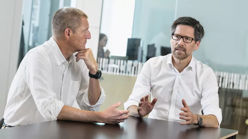 Ray Mauritsson and Carl Trotzig