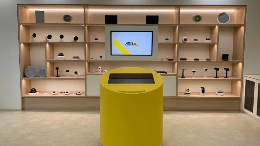 AEC Japan Product wall