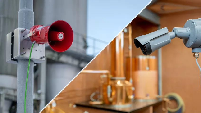 Axis lansează prima cameră termometrică cu protecție la explozie din lume, concepută special pentru Zona/Divizia 2 și primul difuzor audio de rețea cu protecție la explozie pentru Zona/Divizia 1. 