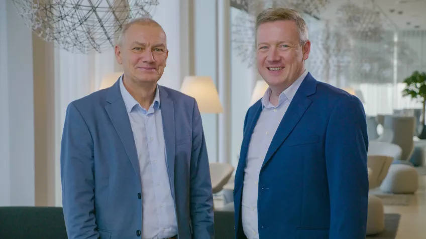 Johan Paulsson and Alasdair Ross