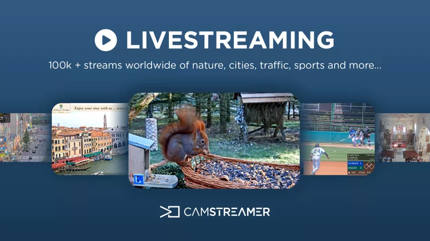 Livestreaming by Camstreamer
