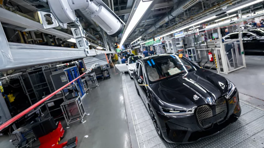 BMW assembly line