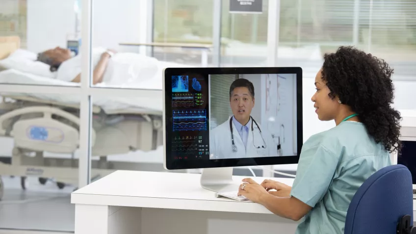 What is virtual nursing?