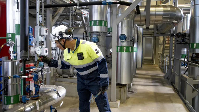 Wearing body worn cameras in a industrial industry is an advantage