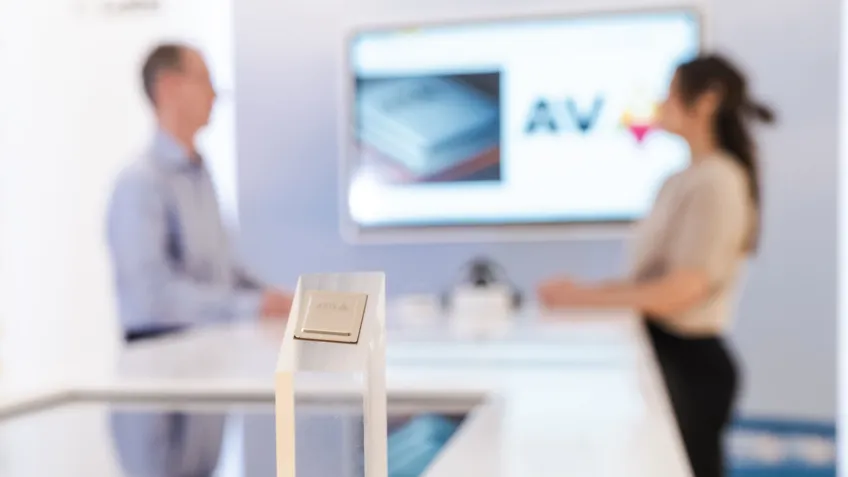 AV1 running on an ARTPEC-9 chip