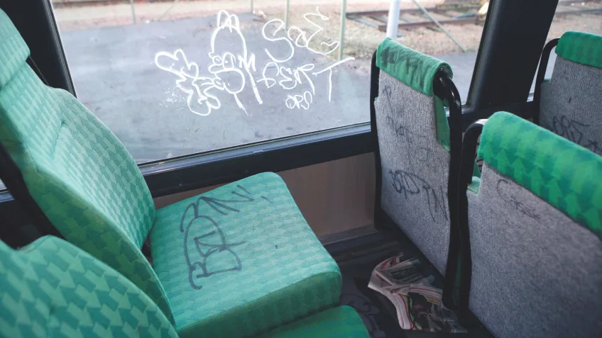 Protect against vandalism with a transit video surveillance system
