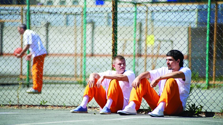 Two inmates in a correctional facility