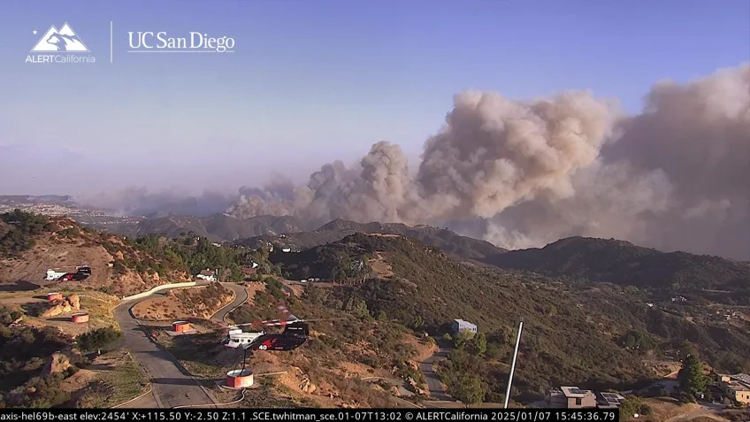ALERTCalefornia using Axis Communications cameras for forest fire detection