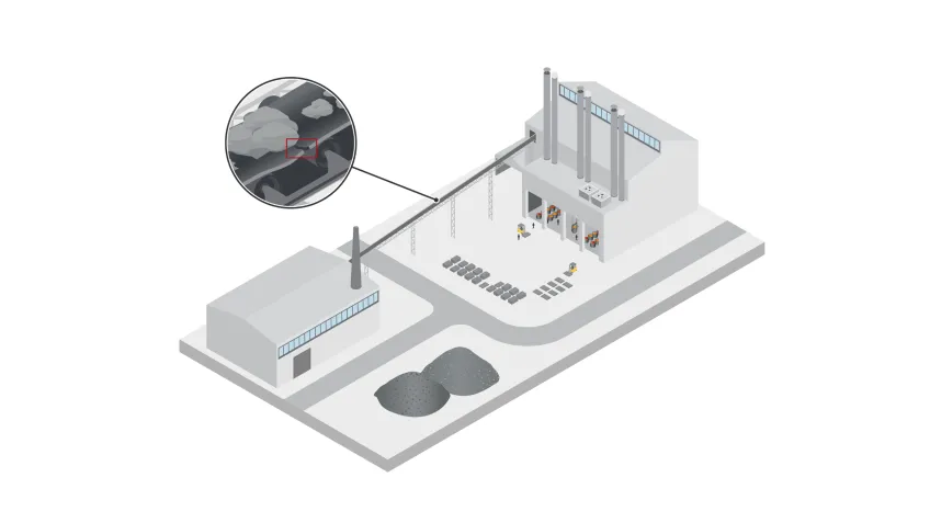 Illustration over failure detection use case, addressing a mining industry challenge