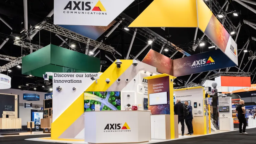 Axis stand at Security Exhibition & Conference