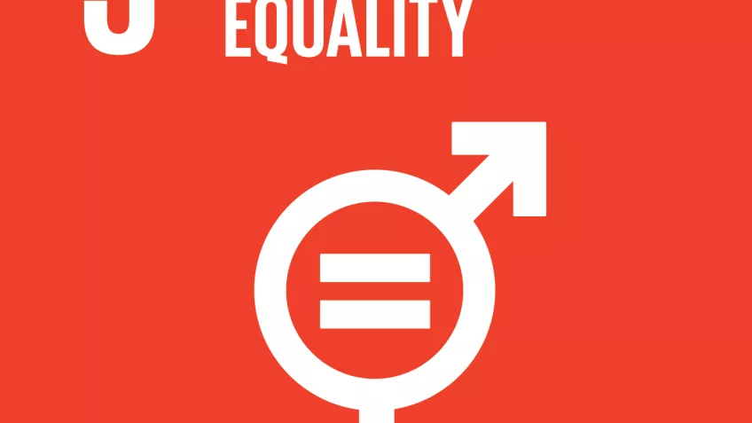 The 5th UN goal named gender equality