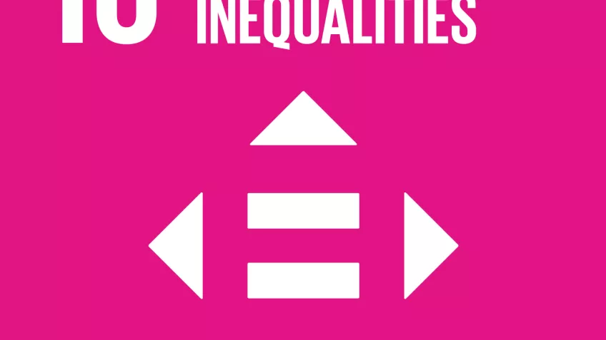 The 10th UN goal named reduced inequalities