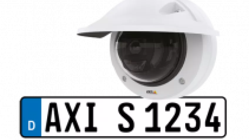 AXIS P3245-LVE-3 License Plate Verifier Kit