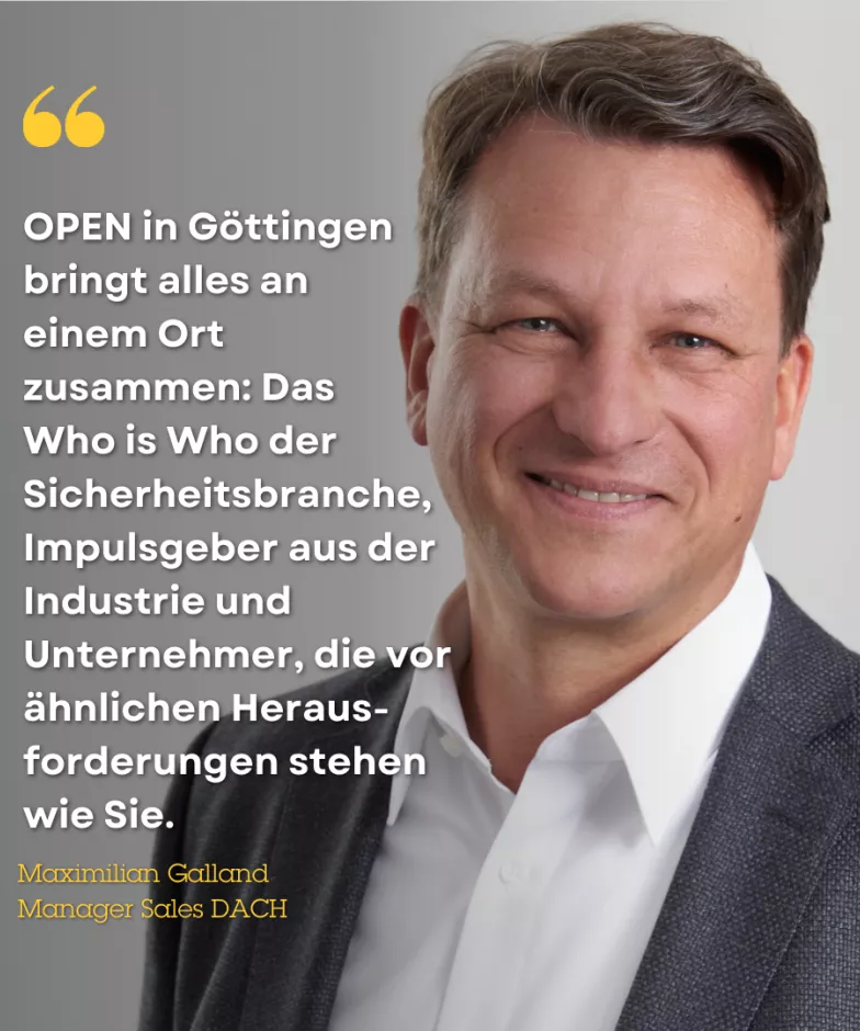 Quote from Max Galland about OPEN 2025 in Göttingen