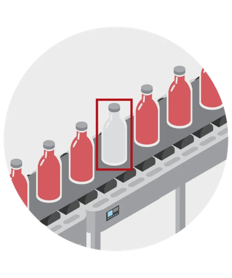An illustration of anomaly detection technology.